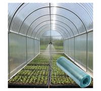 Panneaux de Serre 0,8 Mm Panneaux de Lumière Résistants aux UV Panneau Isolant FRP Lumière pour UV, Pluie, Neige, Serres, Abris Jardin(1x3m/3.28x9.84ft)