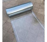 Panneaux de serre en polycarbonate de 1,2 mm - Feuille de toiture résistante aux chocs et à la pluie pour auvent extérieur, cadre froid, facile à couper et à plier (0,9 x 7 m)