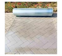 Panneaux de serre résistants aux chocs 0,8 mm, protection UV for toit et auvent, personnalisables(0.8x20m/2.62x65.6ft)