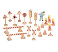 Panneaux de signalisation en bois