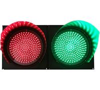 Panneaux De Signalisation Feux LED Avertissement Rouge Vert Lampe, 2 Lumière Rouge/Vert, Lumière De Quai De Chargement Industriel, Extérieur, Contrôleur/séquenceur D, 12v, Remote Control