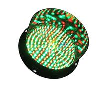 Panneaux De Signalisation,Petits Feux De Signalisation Cylindriques, Feux De Signalisation 200 LED,Feux De Signalisation Stop And Go Faciles À Installer(Bi-Colour Cartridge 24V)