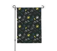 Panneaux de skateboard graffiti double face durables 71,1 x 101,6 cm pour décoration saisonnière