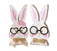 Panneaux de Table Printemps - Noeud Papillon En Lin De 2 Pièces, Accent Vintage Pour La Maison, Décorations Artistiques De Style Country | Café Commercial Bibliothèque Boutique Bureau Studio