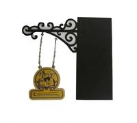 Panneaux de taverne en alliage à suspendre pour bibliothèque, bibliothèque et maison, décoration d'Halloween, accessoire de classification des amateurs de livres (D1)
