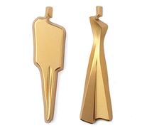 Panneaux de toilettes rétro, symbole(Gold)