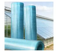 Panneaux de toit C pour peras, serres, soleils et abris de jardin - 0,7 x 5 m - Feuilles résistantes aux UV pour jardins et cours