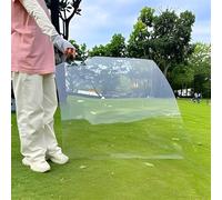 Panneaux de toit en polycarbonate haute transparence avec 89 % de transmission de la lumière pour les couvertures de serre et les auvents de rechange