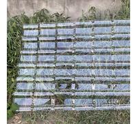 Panneaux de toit en polycarbonate transparent de 1,5 mm d'épaisseur - Revêtement de plafond de serre toutes saisons for une croissance optimale des plantes.(154cm 5pcs)