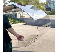Panneaux de toit transparents en polycarbonate avec forte résistance aux chocs, isolation anti-UV et imperméable, pour serre extérieure et protection incassable