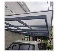 Panneaux de toit transparents pour serre 0,8 mm Protection UV en plastique pour toit et auvent, panneau solaire personnalisable