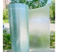 Panneaux de toit transparents - Résistant aux intempéries - Facile à couper et à plier - Pour terrasse et balcon - Durable - 0,75 x 8 m