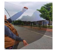 Panneaux de toiture en polycarbonate transparent, 2mm Thick Polycarbonate Panels For Greenhouses Multicolor Multiple Sizes(Grey,0.6x6m/1.97x19.7ft)