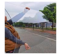 Panneaux de toiture en polycarbonate transparent, 2mm Thick Polycarbonate Panels For Greenhouses Multicolor Multiple Sizes(Clear,2x2m/6.6x6.6ft)