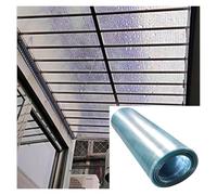 Panneaux de Toiture Fibre Verre Panneau Isolant en PRFV Panneaux Serre Terrasse Extérieure pour Pluie, Neige, Serres et Abris Jardin(0.6x10m/1.97x32.8ft)