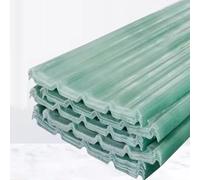 Panneaux de Toiture Isolantes Protection UV,3/6/7/10/13/16/17/20 Pièces Tôle de Toit Pour Abris de Jardin,Panneaux de Bardage en Fibre de Verre de 1.5mm,Tôle Ondulée (0.9x1.6m,7 pcs)