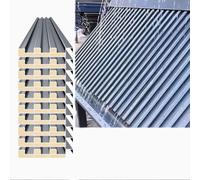 Panneaux de toiture métalliques - Panneaux de toiture ondulés en aluminium, pour plafond, faîtage étanche pour pergola, patio, chambre, abri de chien, murs, revêtement extérieur(L2m/6.6ft)