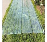 Panneaux de Toiture Transparente de 1,2mm,Feuille de Toit Isolation,Plaque Ondulées en FRP,Tôle de Toit Imperméables,Pour Remplacement de Serre,1/2/6/9/11/14 Pièces (0.9x0.6m/35x24in,1 Pcs)