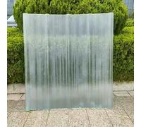 Panneaux de Toiture Transparente Isolants Thermiques,Panneaux d'Éclairage Naturel de Fibres de Verre,Feuille de Toiture de 1,5 Mm d'Épaisseur,pour Abri de Voiture,Serre (0.9x1.2m,12 Pcs)