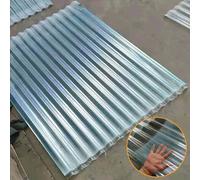 Panneaux De Toiture Transparente,Plaque Ondulées En Polycarbonate,Tuiles De Toiture Pour Garage,Panneaux D'éclairage Naturel En Frp De 1 Mm,Isolation,Anti UV,12Pcs-0.9x1.4m(35x55in)