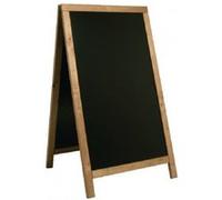 Panneaux de trottoir cadre teck - Mélamine 870 x 580 mm - - Bois