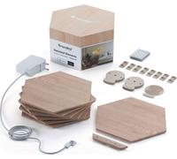 Panneaux d'éclairage modulaires - Nanoleaf - NL52-K-7002HB-7PK - Bois élégant - LED - Tactile
