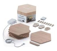 Panneaux d'éclairage modulaires - Nanoleaf - NL52-K-7002HB-7PK - Bois élégant - LED - Tactile Or G