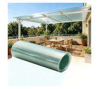 Panneaux d'éclairage Naturel en Fibre de Verre 0.8mm, Feuille de Toit Transparente pour Pavillons Jardin, Restaurants écologiques et Jardins Botaniques(0.5x5m)