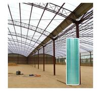 Panneaux d'éclairage Naturel en Fibre de Verre 0.8mm, Plaques pour Toiture en Polycarbonate pour Toitures, Auvents, Abris Voiture, Vérandas, Terrasses(0.6x1m)