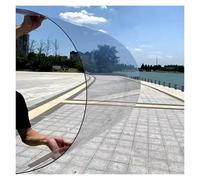 Panneaux D'éclairage Naturel Résistants Aux UV Plaque Murale Transparente Plaque Toiture pour Couvre Portes, Auvents Portes Fenêtres, Protection Contre Pluie(0.8x20m/2.62x65.6ft)