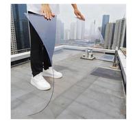 Panneaux D'éclairage Naturel Résistants Aux UV Plaque Murale Transparente Plaque Toiture Utilisé Dans Serres, Puits Lumière, Pavillons et Terrasses(0.8x4m/2.62x13.12ft)