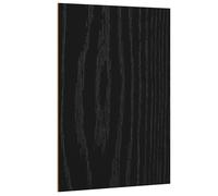Panneaux décoratifs en bois d'ingénierie - vidaXL - Chêne Noir - 15x21x0,27 cm - 50 pièces - Facile à couper