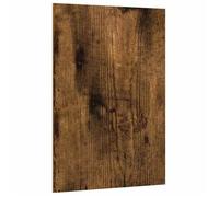 Panneaux décoratifs en bois - vidaxl - Chêne fumé - 21x30x0.3 cm - Lot de 12 - Intérieur & extérieur - Surface lisse