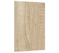 Panneaux décoratifs en bois - vidaXL - Gris Sonoma - 30x42x0,3 cm - Lot de 12 - Surface lisse - Intérieur/extérieur