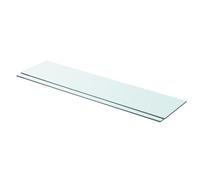 Panneaux D'étagère 2 Pcs Verre Transparent 90 X 20 Cm