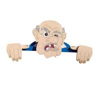 Panneaux drôles pour la cour - Débarqueuse de clôture pour messieurs et dames curieux, décoration de jardin extérieur | Artisanat fait à la main pour les ornements de jardin dans la cour,