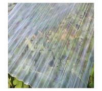 Panneaux en Fibre de Verre Léger Feuille D'éclairage Naturel Tuiles Plastique Vérandas Abris pour Voitures(5pieces,0.9x0.5m/2.95x1.64ft)