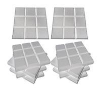 Panneaux en mousse à l'épreuve du son, panneaux d'amortissement du bruit, Panneaux de mousse de studio 10x insonorisation, 12x12x2 pouces de haute densité de haute densité PAD acoustique 3D pour la sa
