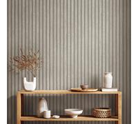 Panneaux En Vinyle Effet 3D Papier Peint AS Creation Gris Pâle 39109-5