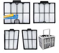 Panneaux filtrants ultra-fins compatibles avec les robots nettoyeurs de piscine Dolphin - Pièce de rechange #9991467-R4 - Cartouche de rechange plissée pour Dolphin S200, Proteus DX4, Active 20,