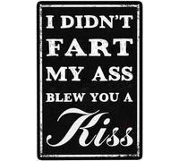 Panneaux humoristiques pour le bureau : « Si vous me voyez parler tout seul, c’est que nous sommes en réunion d’équipe ». Décoration pour la cuisine, le bureau, le bar ou le café (20 x 30 cm).