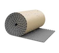 Panneaux insonorisants - 254 x 127 x 1 cm - adhésif en caoutchouc - Feuille de mousse acoustique pour intérieur, maison, appartement, chambre à coucher, porte de plafond - Tapis isolant