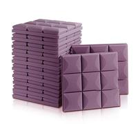 Panneaux insonorisants, Panneau de mousse acoustique 12 pcs multicolore 30x30x5 cm(Purple)