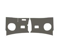 Panneaux intérieurs plastique gris sous tableau de bord pour VOLKSWAGEN Combi Split (04/1964-07/1967) - par 2