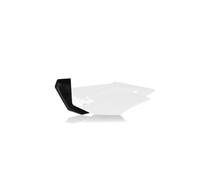 Panneaux Latéraux ACERBIS Blanc/Noir Pour Honda CRF 110 F 2019-2024