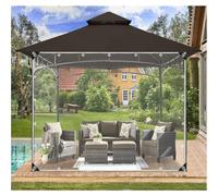 Panneaux Latéraux De Bâche Imperméable,Bâche Transparente 2.5x2/3.6x2.3m,Rideaux De Bâche Clairs Extérieurs pour Patio Porche Pergola,Couverture De Bâche PVC avec Oeillets,Clear-5.5x2m/18 * 6.6ft