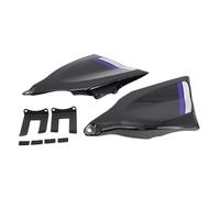 Panneaux latéraux de radiateur Cadre de moto ABS, panneaux latéraux, carénages avec kit de montage, 2021-2022, pour Yamaha MT-09 MT09 MT 09(Black blue grey)