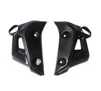 Panneaux latéraux de radiateur Cadre de protection de radiateur en fibre de carbone, aileron latéral, accessoires de moto pour Yamaha MT07 FZ07 MT07 FZ07 2021-2023