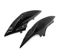 Panneaux latéraux de radiateur Capot de carénage supérieur de siège arrière gauche/droit pour moto Kawasaki Z750 2007-2012/Z1000(Black LOGO)