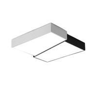 Panneaux Lumineux Carrés Créatifs Plafonnier Minimaliste À Lumière Blanche Froide Lampe Plate Élégante Et Facile À Installer Plafonnier Minimaliste Personnalisé pour Salon, Salle À Manger,